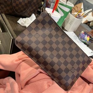 Louis Vuitton Neverfull MM With Clutch